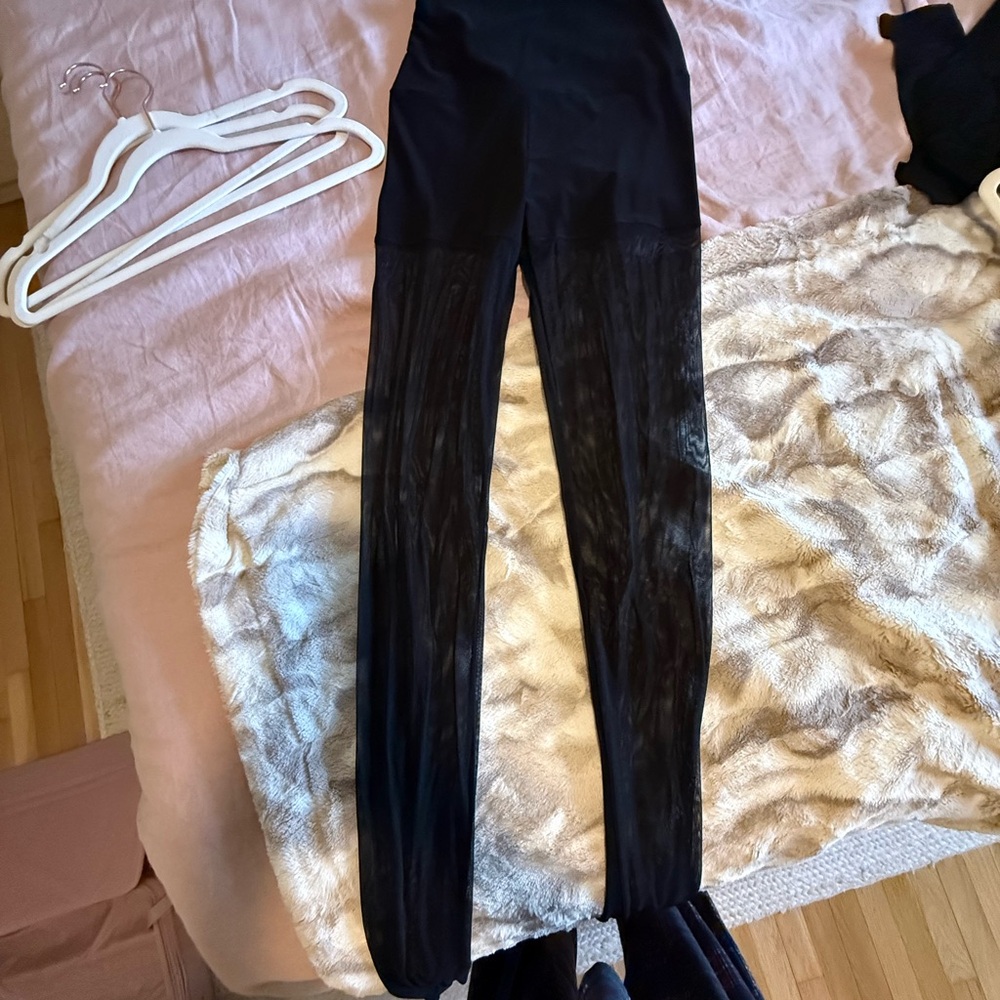 Norma Kamali Black Leggings